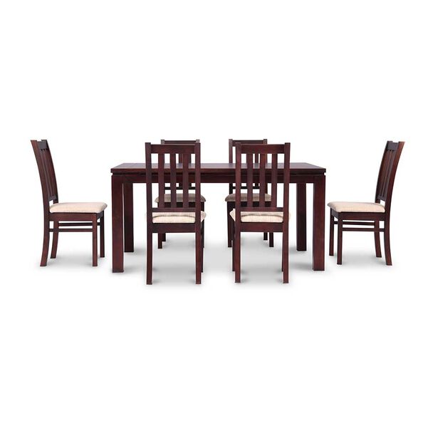Juego de Comedor CIC Ñuble Beige 6 Sillas