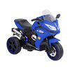 Moto de Carrera a Batería Musical Baby Way Azul