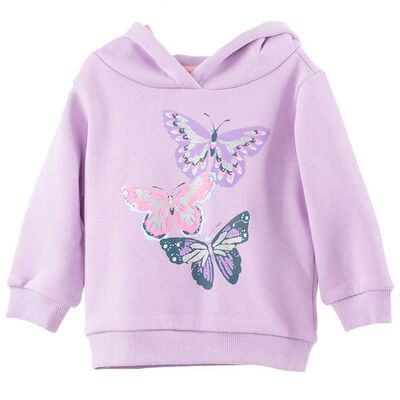 Imagen 1 del producto Polerón con Gorro de Algodón Chess Baby Lila