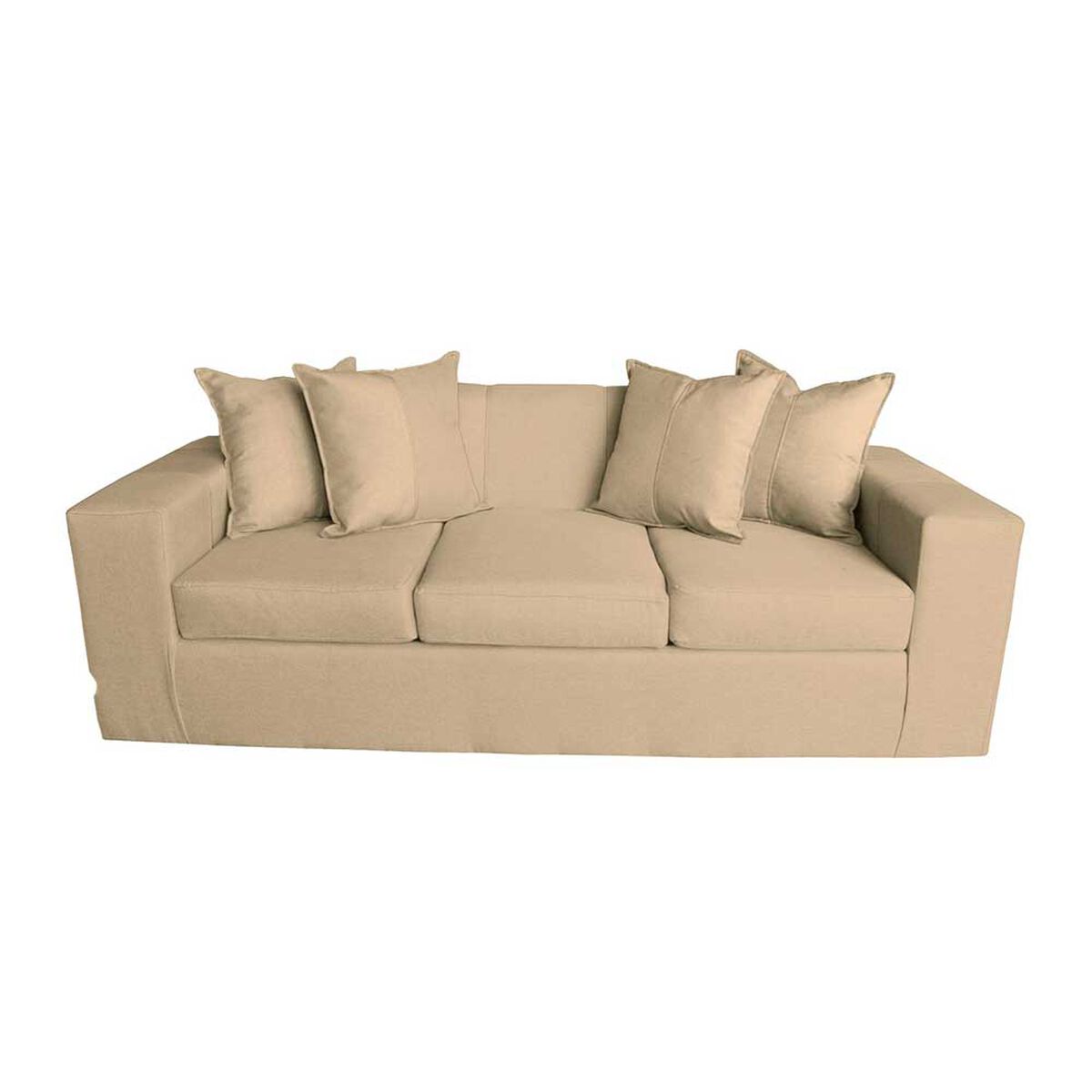 Sofa + 2 Pouff A&M Home Maxi Beige