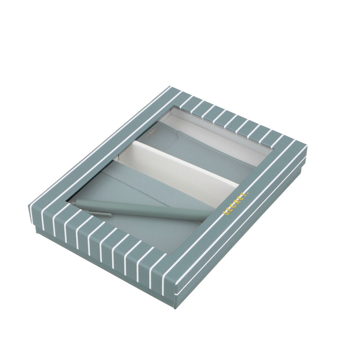 Set Libreta + Separador + Lápiz Secret Sintra SC6 Coral