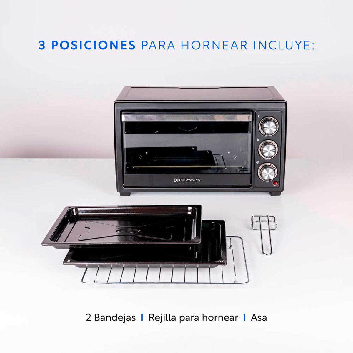 Horno Eléctrico Easyways Oven Master 23 lts.