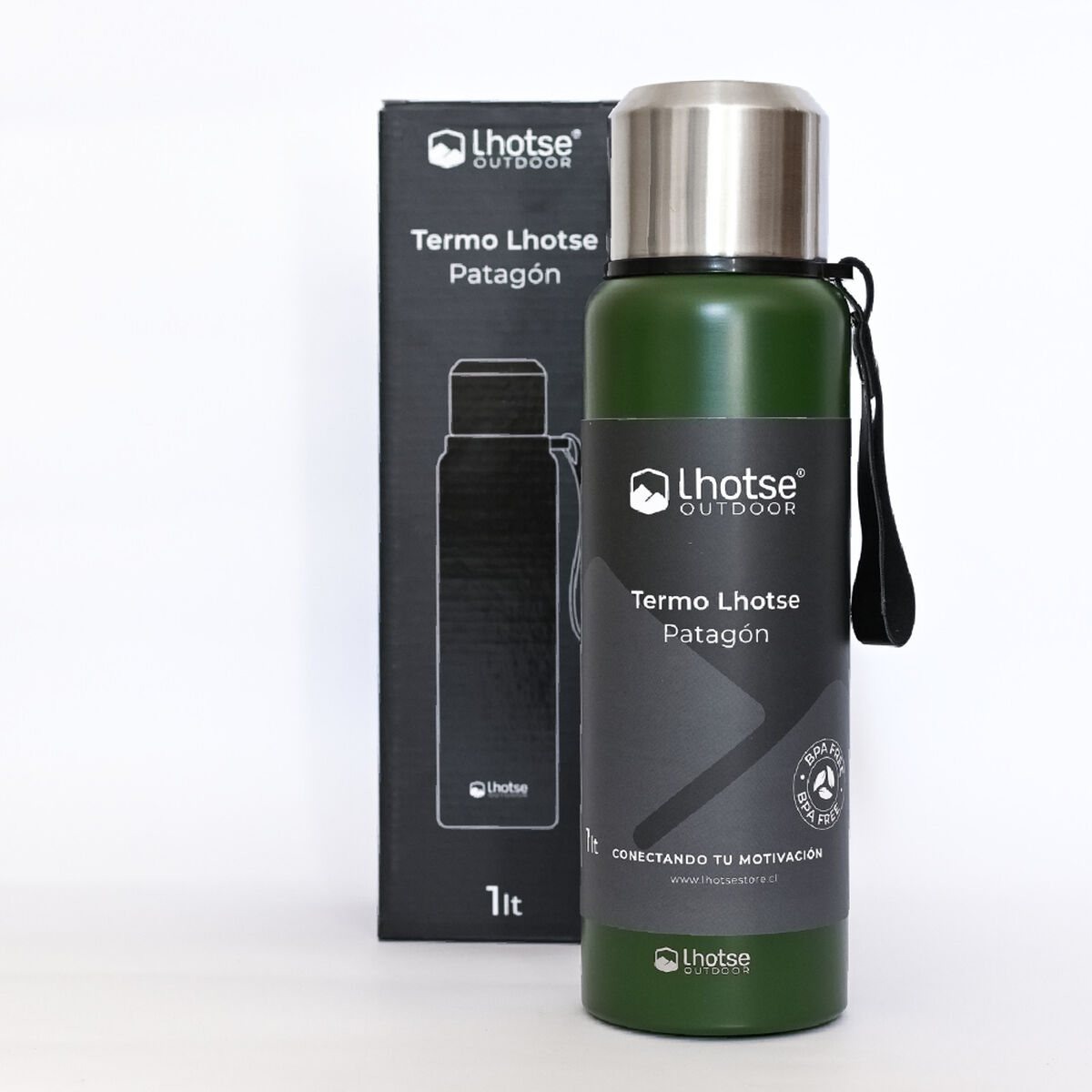 Termo Lhotse Patagón Verde 1,3 Lt