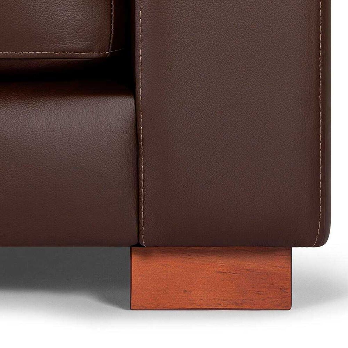 Sof&aacute; Seccional Izquierdo Rosen Copeland 3 Cuerpos Marron