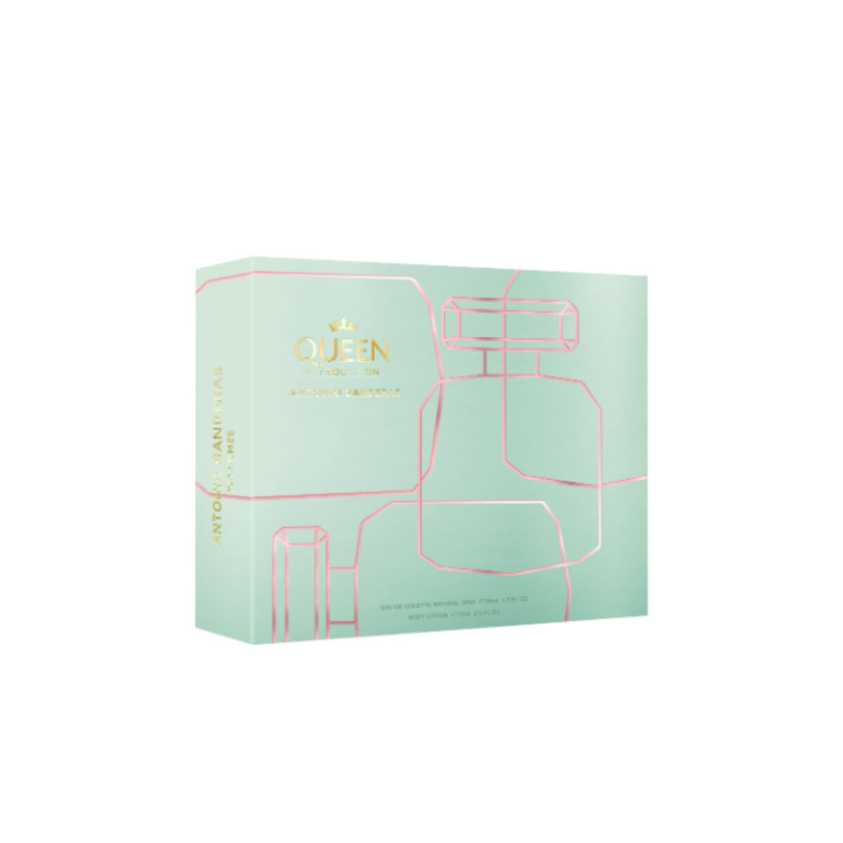 Set Antonio Banderas Queen Of Seduction Edt 50Ml + Body Lotion 75Ml