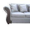 Sofá Seccional Diseño A&M Home Valeria Derecho 5 Cuerpos Gris