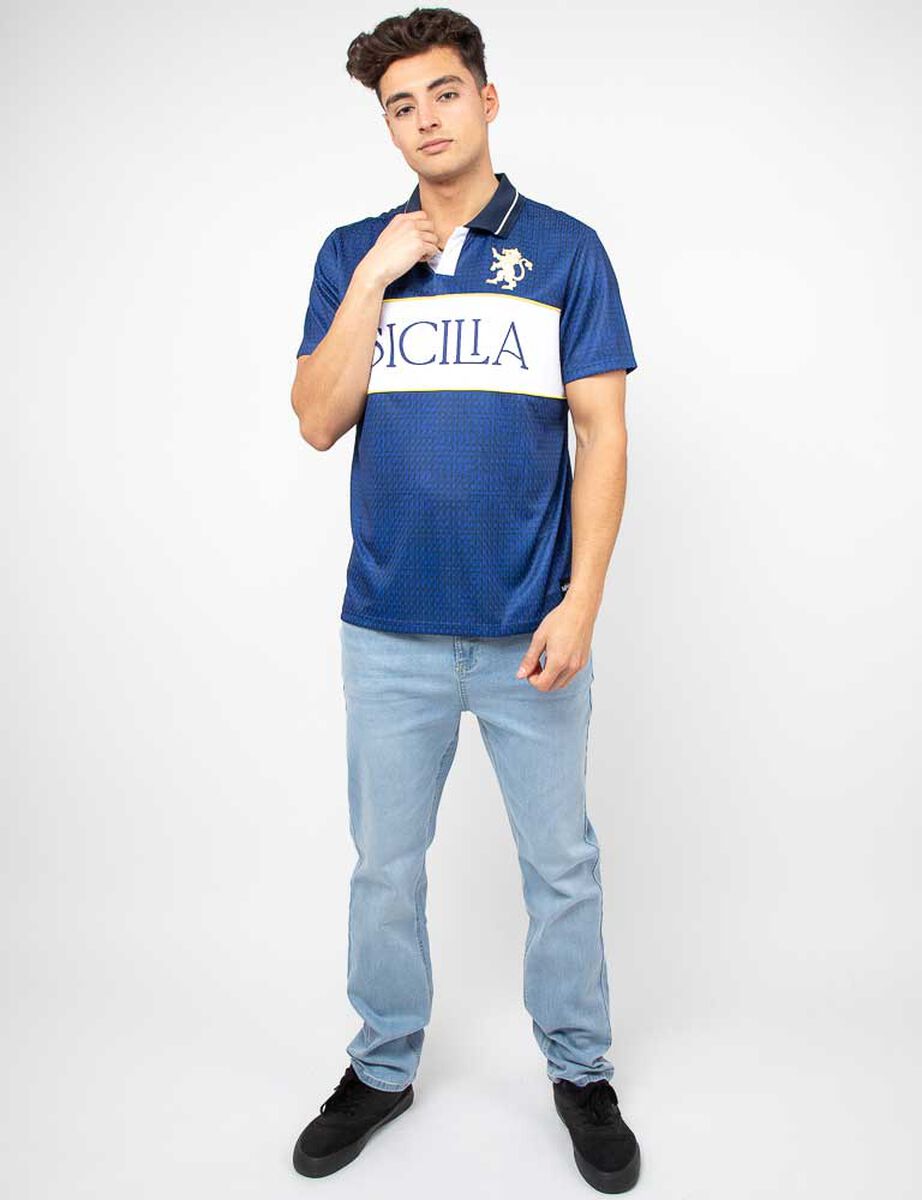 Polera Piqué Manga Corta Hombre Icono