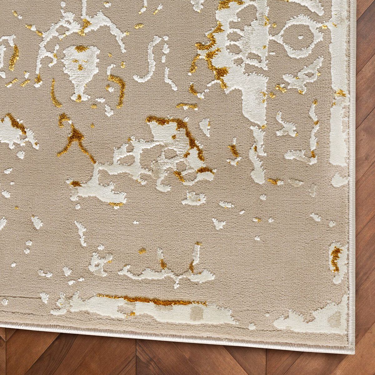 Alfombra de Pasillo Modalfo Babil 70 x 230 cm Beige