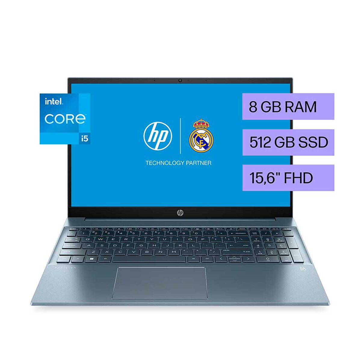 Notebook HP Pavilion 15-eg2502la Core i5 8GB 512GB SSD 15,6"