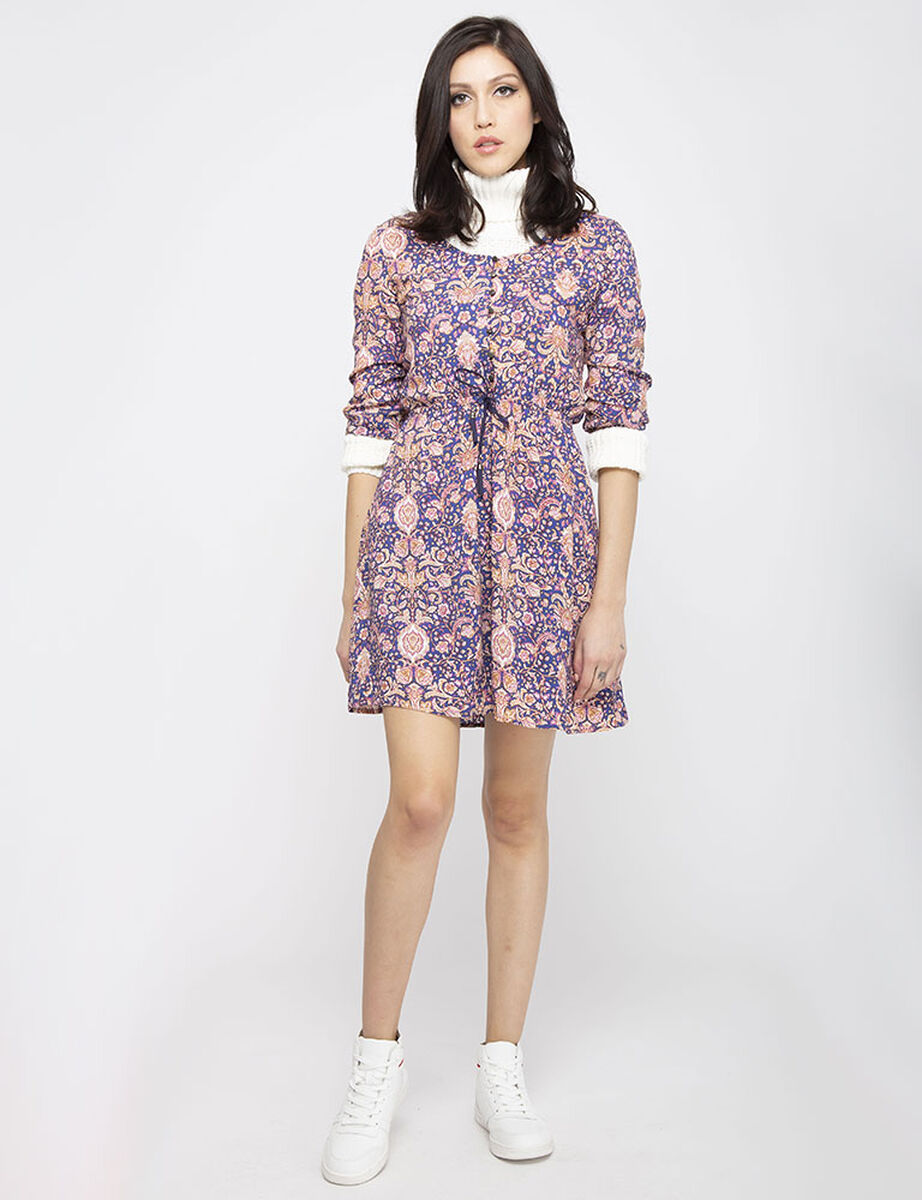 Vestido Flores Mujer