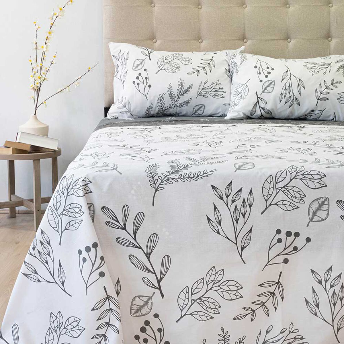 Juego de Sábanas Doral 144 Hilos 2 Plazas Premium Branches