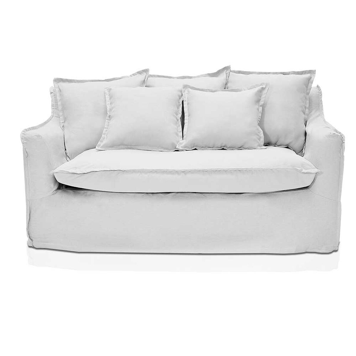 Sofá Innovamuebles Fontana 180 3 Cuerpos Blanco