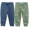 Pack 2 Pantalón Buzo de Algodón Chess Baby