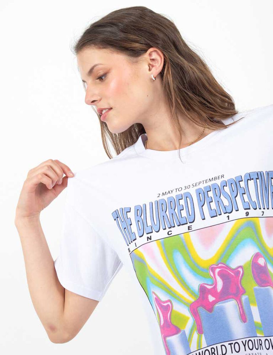 Polera Oversize Mujer Icono