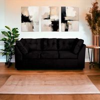 Sofá Muebles MPR Bonsai 3 Negro