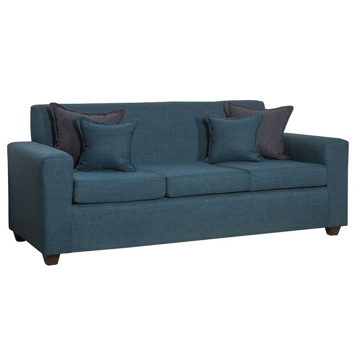 Sof&aacute; Black Factory Don Juan 3 Cuerpos Esmeralda