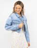 Chaqueta Crop Denim Mujer Icono