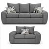 Juego de Living Elegant Detail New Houston 3-2 Cuerpos Gris