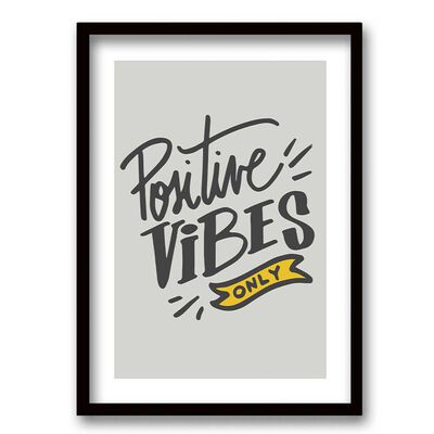 Imagen 1 del producto Cuadro Decorativo Retela Positive 70 x 50 cm