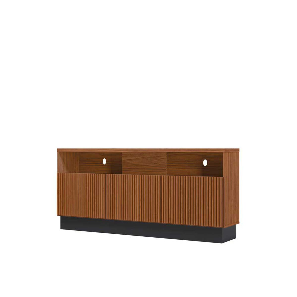 Rack TV Marau Altavision Hasta 75" Café Negro