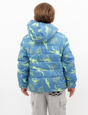 Imagen 2 del producto Parka con Gorro Niño Chess Denim
