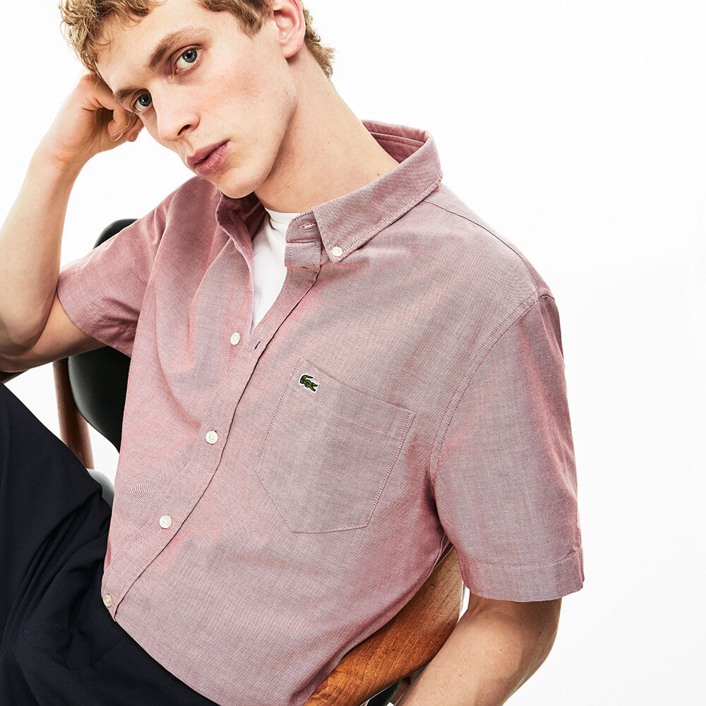 camisa hombre lacoste