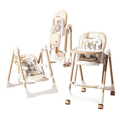 Silla de Comer Columpio 2 en 1 Angel LuBabycas Blanca