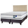 Cama Europea Flex King Majesty + 1 Respaldo