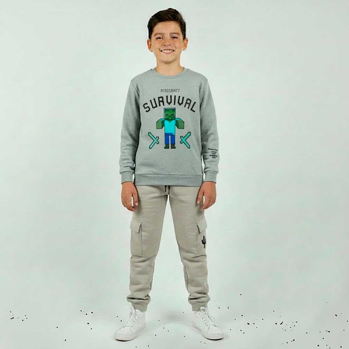Polera Minecraft Ni&ntilde;o Licencias