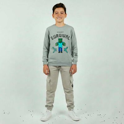 Polera Minecraft Ni&ntilde;o Licencias