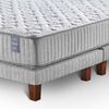 Juegos de Dormitorio Cama Europea Cannon Hybrid Visco 2 Plazas + 2 Almohadas