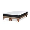 Cama Europea Latam Home 2 Plazas Zen Roller Beige