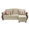 Sofá Seccional Reversible Innovamuebles New Bugambilia Beige 3-1 