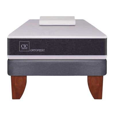 Imagen 1 del producto Cama Europea CIC 1 Plaza Ortopedic + Almohada