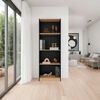Estante TuHome Home E1 5 Repisas Wengue Fresno Europeo