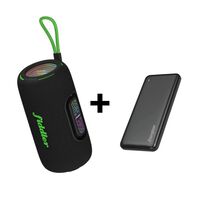 Combo Parlante Inalámbrico Rocket 20W - Powerbank 10.000 mah