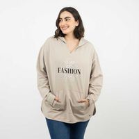 Polerón Mujer Extralindas Beige, Blanco, Marengo, Negro, Oliva