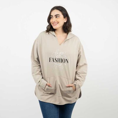 Polerón Mujer Extralindas Beige, Marengo, Negro, Oliva