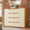 C&oacute;moda Vekkahome Evo 6 Cajones Blanco