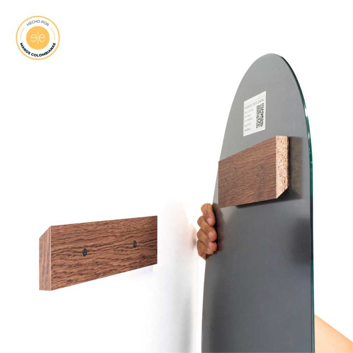 Espejo Tuhome Blue Irregular 60x150cm