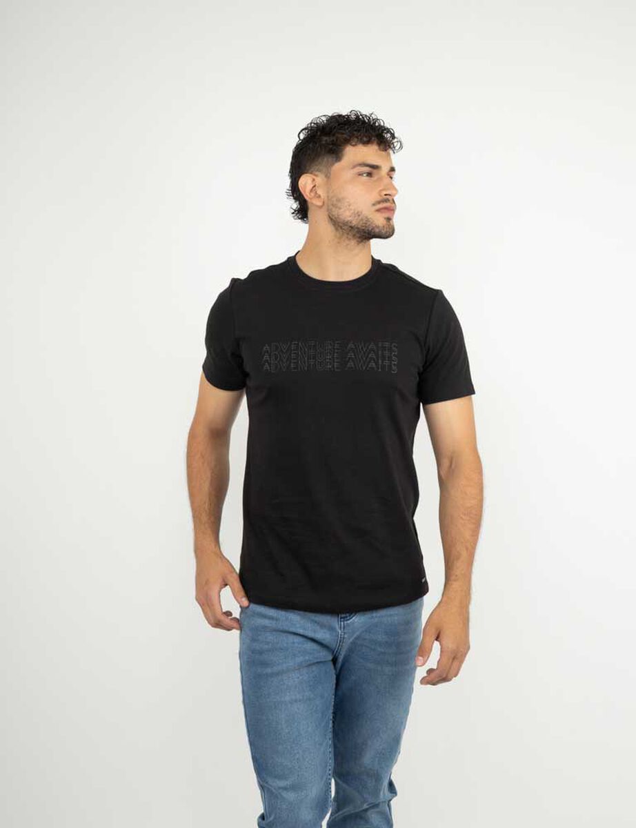 Polera Estampada Hombre Zibel