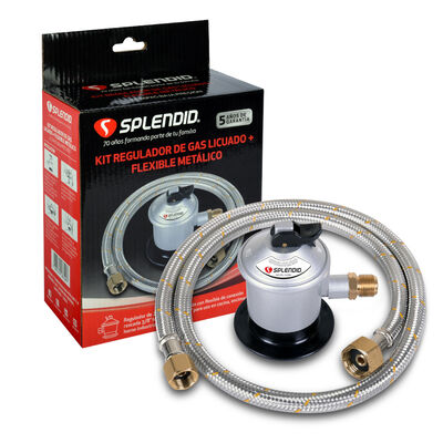 Regulador de Gas Splendid A235itG1 + Flexible