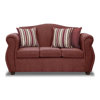 Imagen 2 del producto Juego de Living Innovamuebles Azucena Sofá 3 Cuerpos + Dos Butacas 1 Cuerpo Burdeo