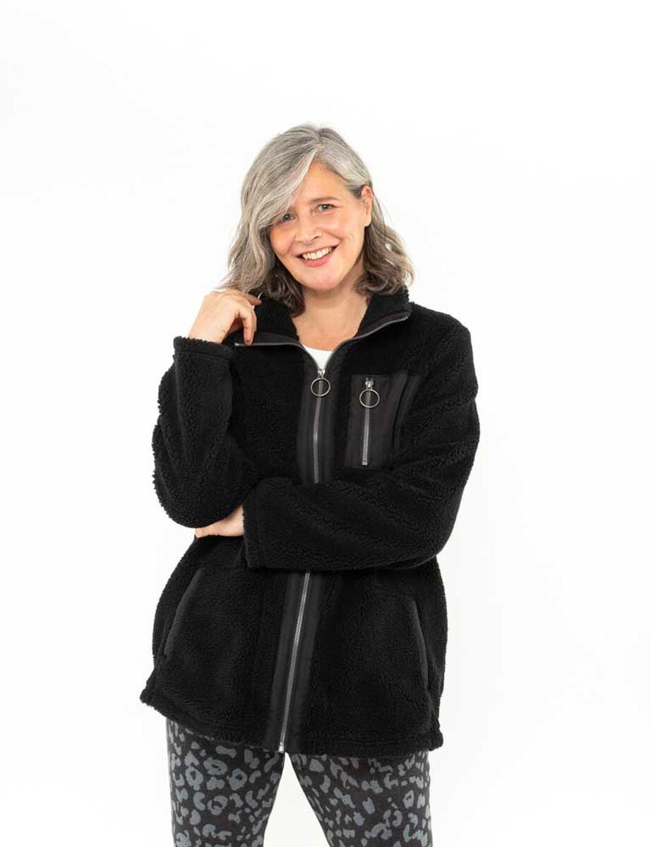 Chaqueta Peluda Mujer Portman Club