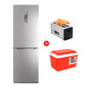 Combo Refrigerador No Frost Fensa DB60S 322 lts. + Tostador de Pan Somela Perfect Toast + Cooler Wenco 22 lt.