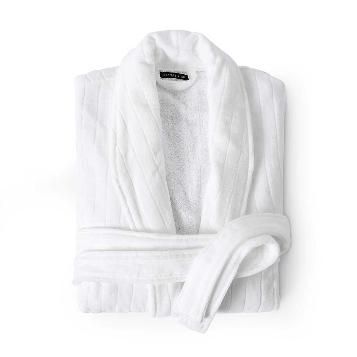 Bata de Baño Elements & Co Spa Talla M Blanco