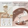 Coche de Paseo 360° con Mesita Lubabycas Blanco