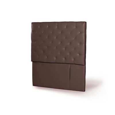 Imagen 2 del producto Respaldo Latam Home 1,5 Plazas Brescia PU Chocolate