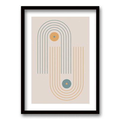 Imagen 1 del producto Cuadro Decorativo Retela Boho II 40 x 30 cm