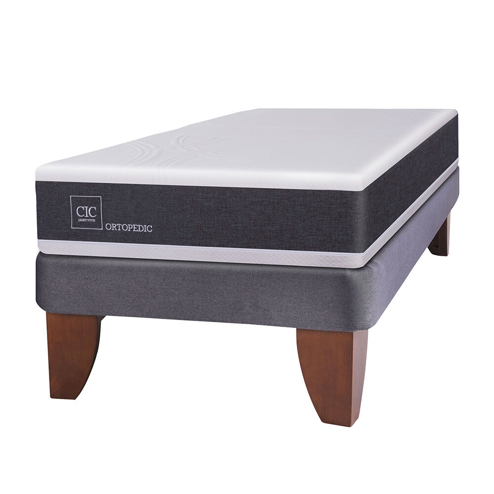 Cama Europea CIC 1 Plaza Ortopedic